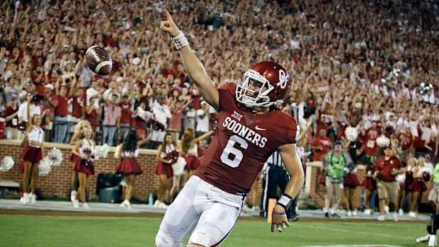 Confident quarterback Baker Mayfield has helped resuscitate Oklahoma's stagnant offense